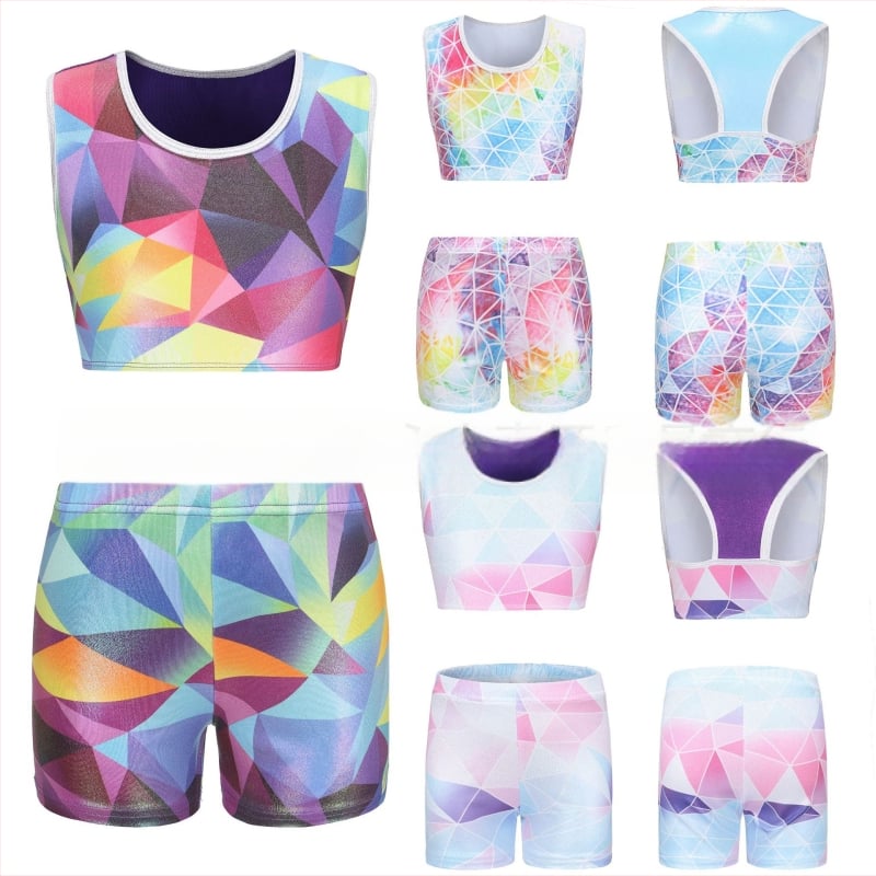 Tarpvalstybinė užsienio prekyba Padalinta Mergaičių kostiumas Gimnastikos drabužiai Šokių drabužiai Šokių drabužiai Šokių drabužiai