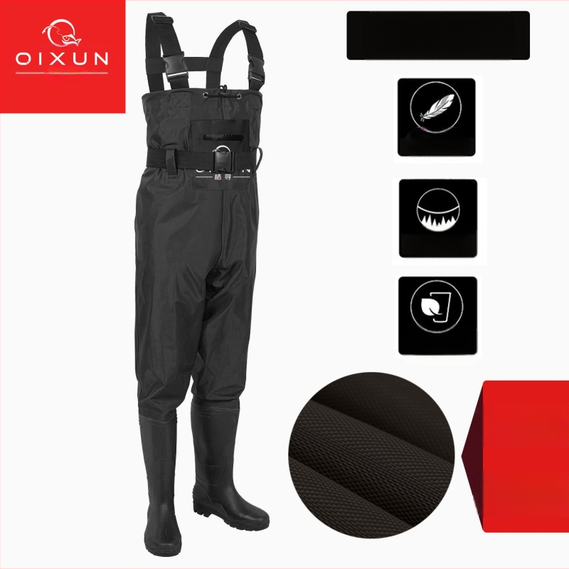 Nailoninės vientisos bridkelnės, žvejybinės kelnės, lietaus kelnės, pusės kūno žvejybinis kostiumas, jūrinės žvejybos kelnės, neperšlampamos ir vandeniui atsparios.