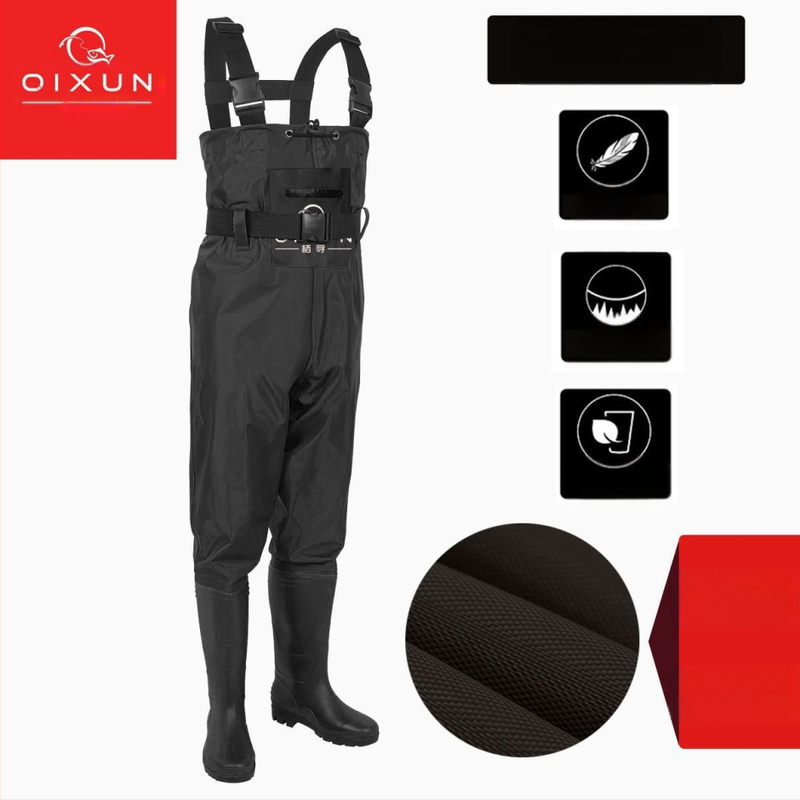 Nailoninės vientisos bridkelnės, žvejybinės kelnės, lietaus kelnės, pusės kūno žvejybinis kostiumas, jūrinės žvejybos kelnės, neperšlampamos ir vandeniui atsparios.