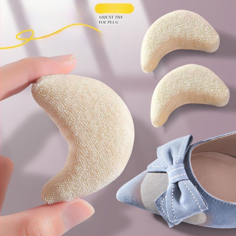 Nauji minkšto pado batų pirštų įdėklai, pusės dydžio pagalvėlės aukštakulniams, batų dydžio mažinimas, malšinimas, neslydimas, priekinių pėdos pirštų pakeitimas