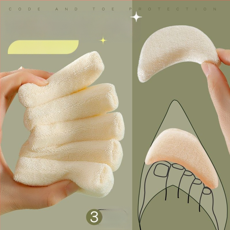 Nauji minkšto pado batų pirštų įdėklai, pusės dydžio pagalvėlės aukštakulniams, batų dydžio mažinimas, malšinimas, neslydimas, priekinių pėdos pirštų pakeitimas