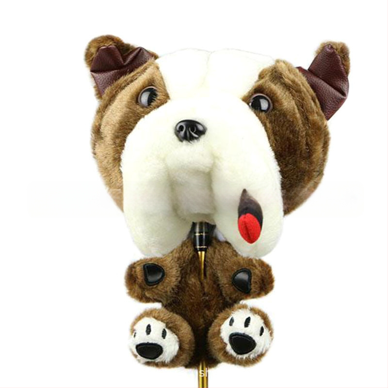 Golfütő sapkavédő, 1. számú, fa rúdvédő, rajzfilmfigura, ütőfejvédő, férfiaknak és nőknek, 460 cm³-es, határokon átnyúló golfütőhöz, új