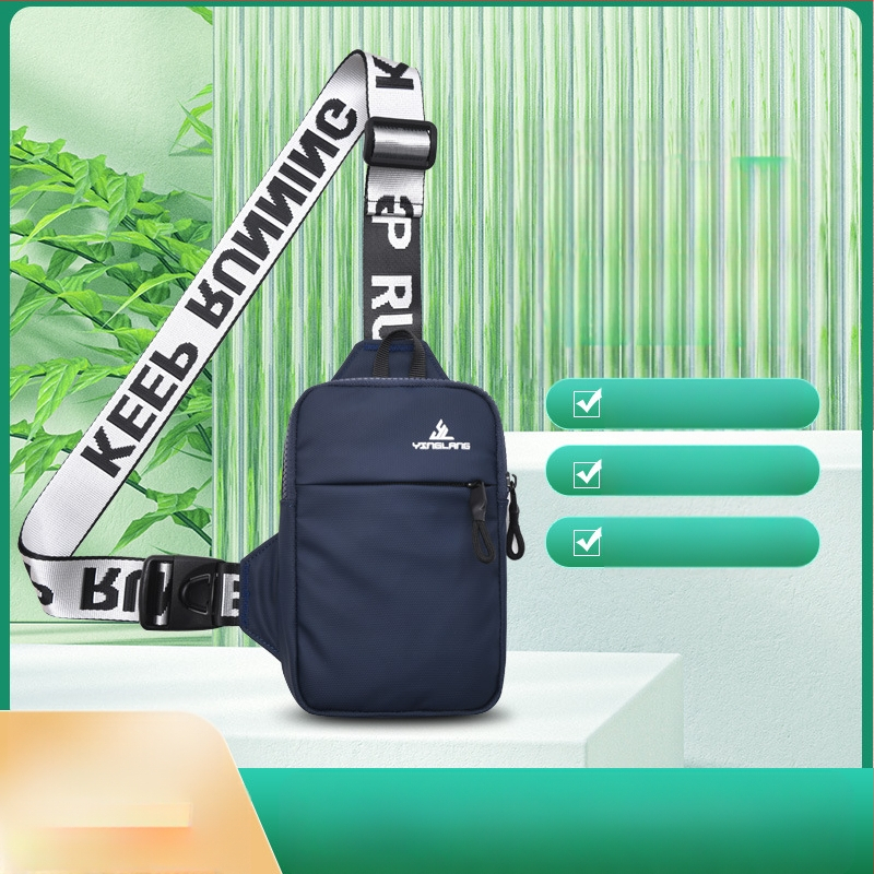 Yinglangi uus välistingimustes kasutatavate spordivahendite rinnakott, väike õlakott, meeste ristikere, mobiiltelefoni vöökott, naiste miniatuurne õlakott