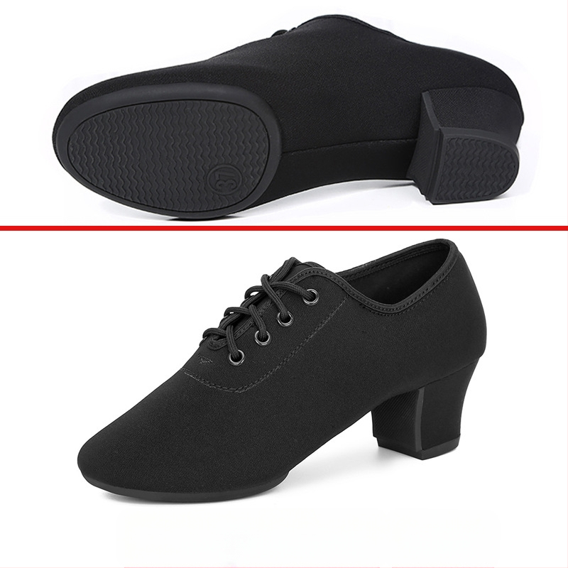 Latin tánccipők nőknek, Társastánc cipők, Puha talpú cipők, Közepesen magas sarkú cipők, Négyzet alakú tánccipők, Tanári tengerész tánccipők felnőtteknek