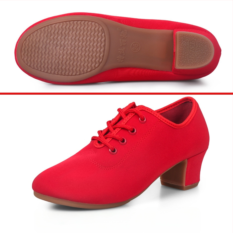 Latin tánccipők nőknek, Társastánc cipők, Puha talpú cipők, Közepesen magas sarkú cipők, Négyzet alakú tánccipők, Tanári tengerész tánccipők felnőtteknek