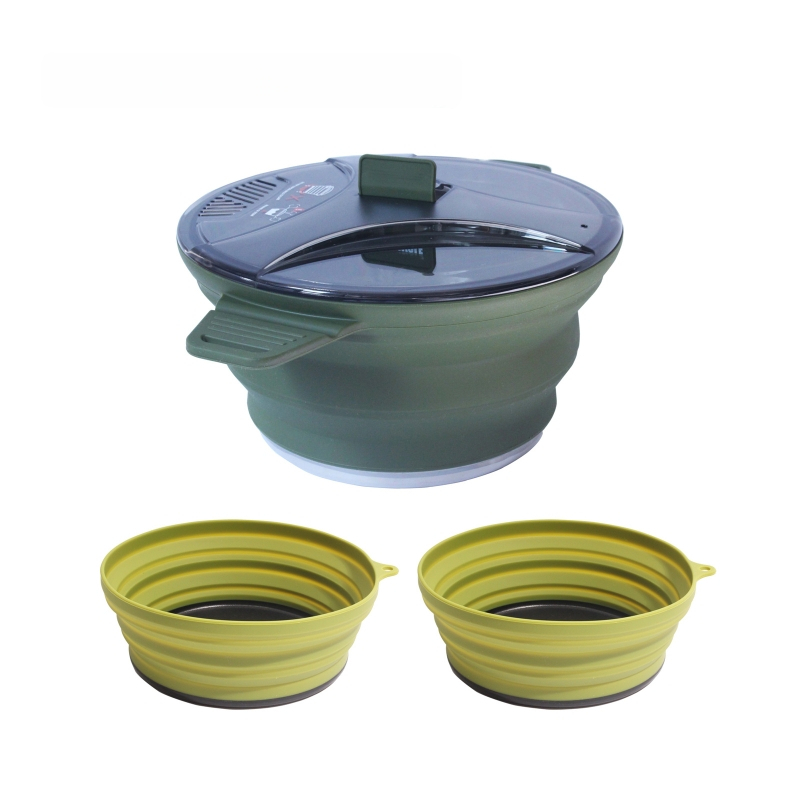 Välispikniku hoiukostüüm Telkimiskauss Kaasaskantav kauss Praepanni varustus Kaasaskantav telkimisnõude ülikond