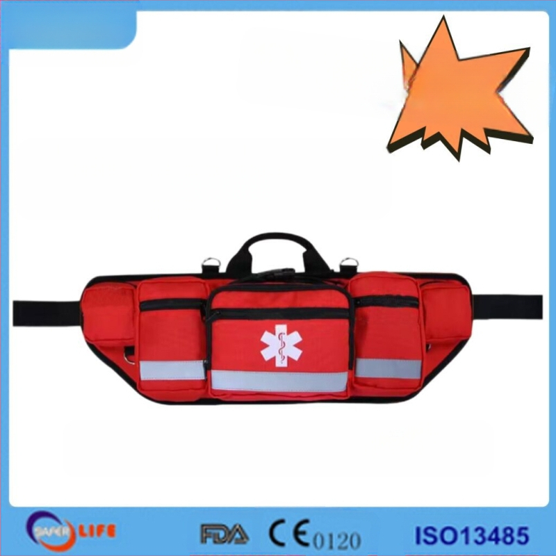 2023. aasta uus piiriülene kuummüük, kaasaskantav reisimiseks mõeldud pääste-esmaabikott, tühi kott, välistingimustes kasutatav pääste-vöökott