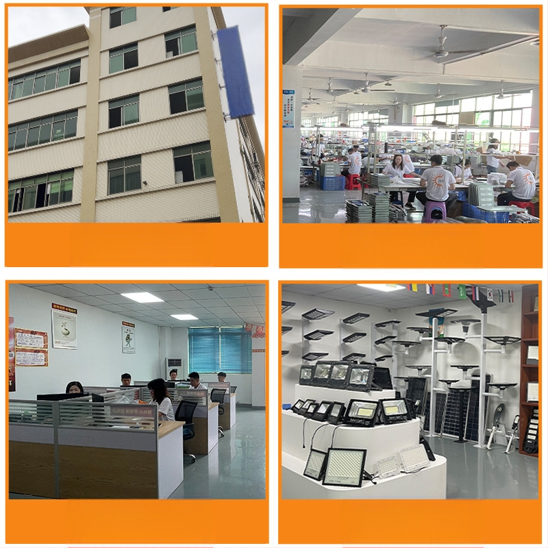 Трансгранична слънчева стенна лампа за външен двор 100LED четиристранна светоизлъчваща индукционна лампа за домашен, градински и пейзажен пейзаж