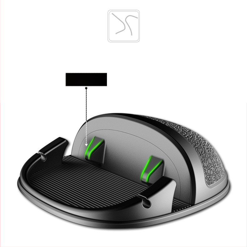 „Amazon Hot Car“ mobiliojo telefono laikiklis automobilio navigacijos laikiklis silikoninis mobiliojo telefono laikiklis centrinės konsolės mobiliojo telefono laikiklis