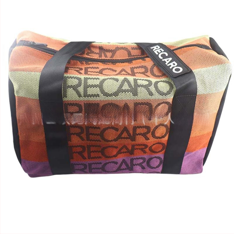 Τσάντα χειρός από καμβά στυλ JDM, τσάντα αποσκευών για αγώνες, σχολική τσάντα, τσάντα ταξιδιού εξωτερικού χώρου, μεγάλη τσάντα χειρός RECARO