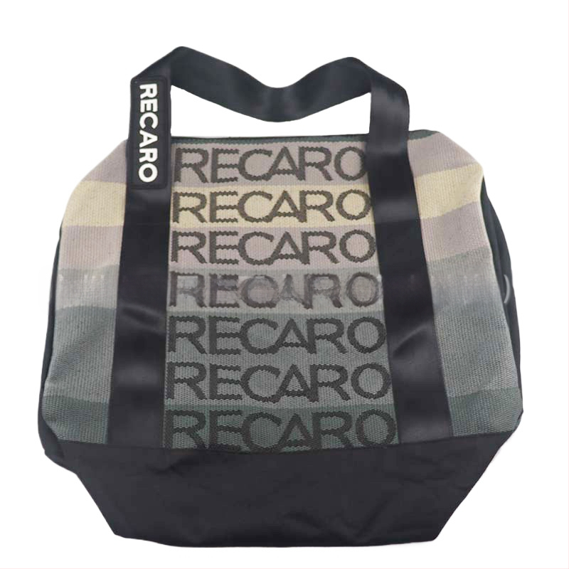 Τσάντα χειρός από καμβά στυλ JDM, τσάντα αποσκευών για αγώνες, σχολική τσάντα, τσάντα ταξιδιού εξωτερικού χώρου, μεγάλη τσάντα χειρός RECARO