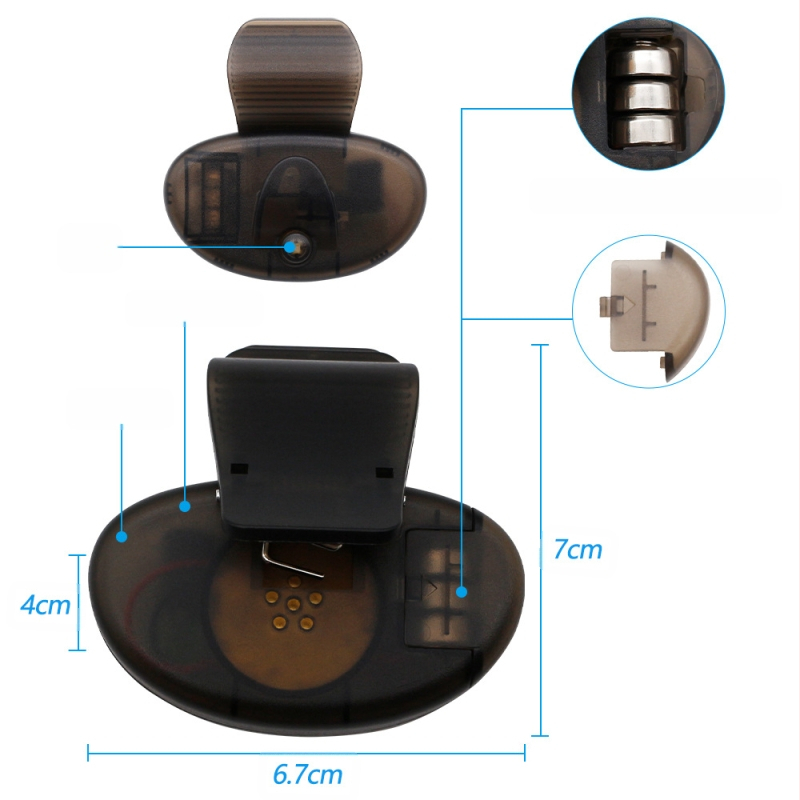 Határokon átnyúló multifunkcionális horgászriasztó dobóbot tengeri bot riasztó éjszakai horgászat intelligens villogó fény csengő riasztó raktáron