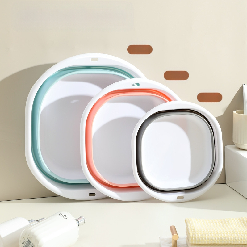 Kokkupandav kraanikauss, kaasaskantav reisikraanikauss üliõpilaste ühiselamu jaoks, beebipesukauss, suur ja keskmine, väike plastkraanikauss