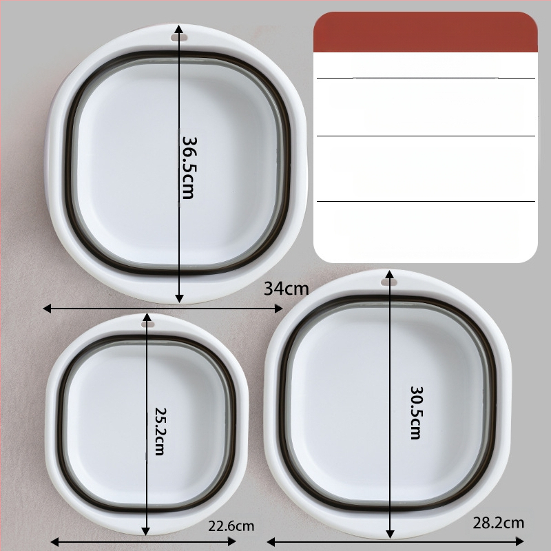 Kokkupandav kraanikauss, kaasaskantav reisikraanikauss üliõpilaste ühiselamu jaoks, beebipesukauss, suur ja keskmine, väike plastkraanikauss