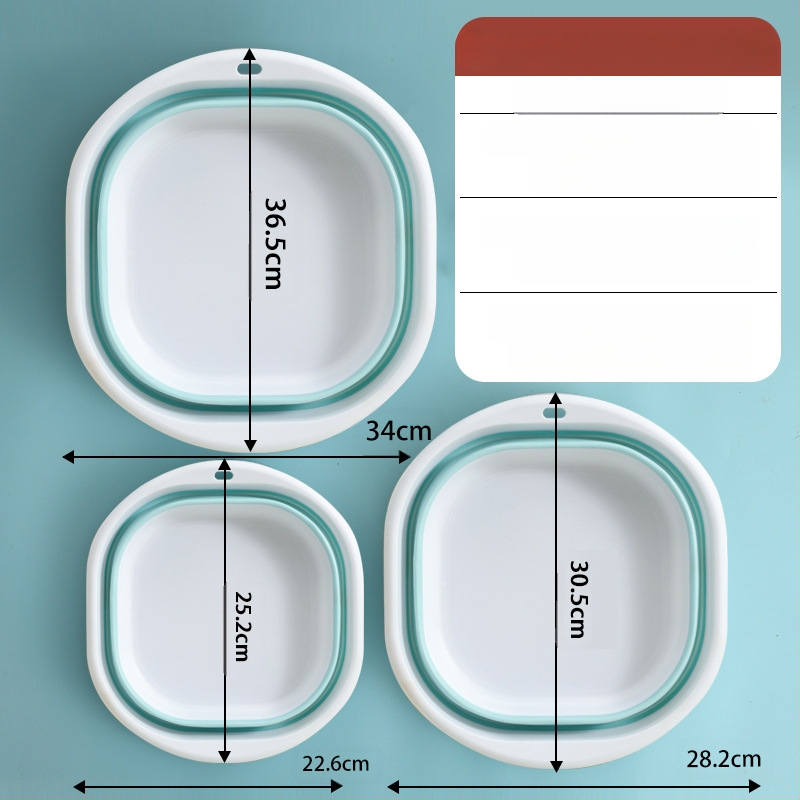Kokkupandav kraanikauss, kaasaskantav reisikraanikauss üliõpilaste ühiselamu jaoks, beebipesukauss, suur ja keskmine, väike plastkraanikauss