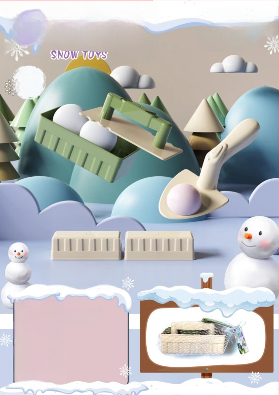 Hógolyócsipesz Nagy hóember Hócsipesz Játék Hójáték Homokozó Hógolyócsata Hóember Műtárgy Modell Játékok Nagykereskedelem