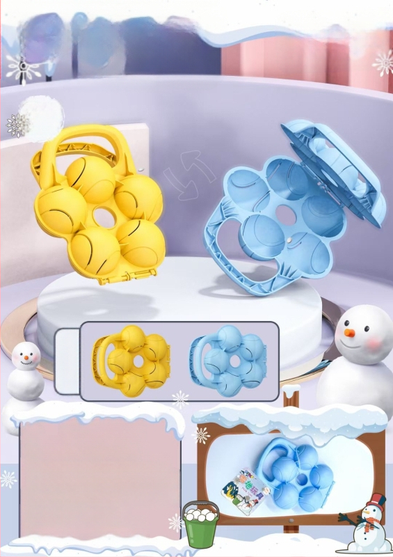 Hógolyócsipesz Nagy hóember Hócsipesz Játék Hójáték Homokozó Hógolyócsata Hóember Műtárgy Modell Játékok Nagykereskedelem