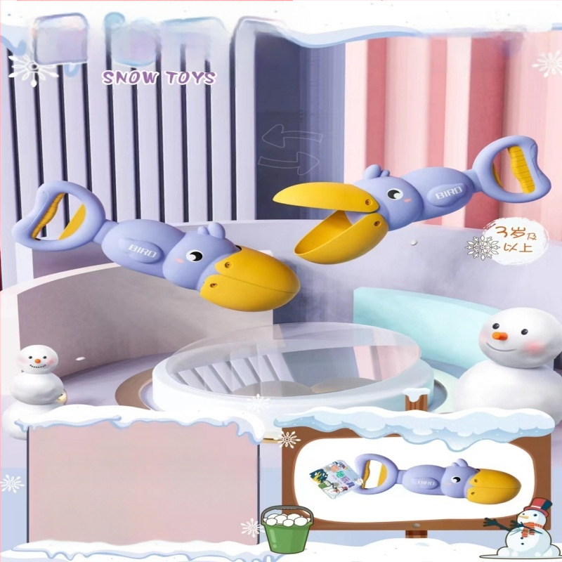 Hógolyócsipesz Nagy hóember Hócsipesz Játék Hójáték Homokozó Hógolyócsata Hóember Műtárgy Modell Játékok Nagykereskedelem