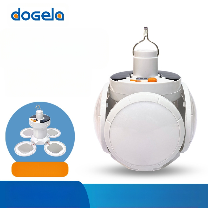 Päikeseenergial laetav lambipirn elektrikatkestuse hädaolukorraks, ööturu putka, majapidamises kasutatav energiasäästlik kokkupandav jalgpallivalgusti, tugev valgus