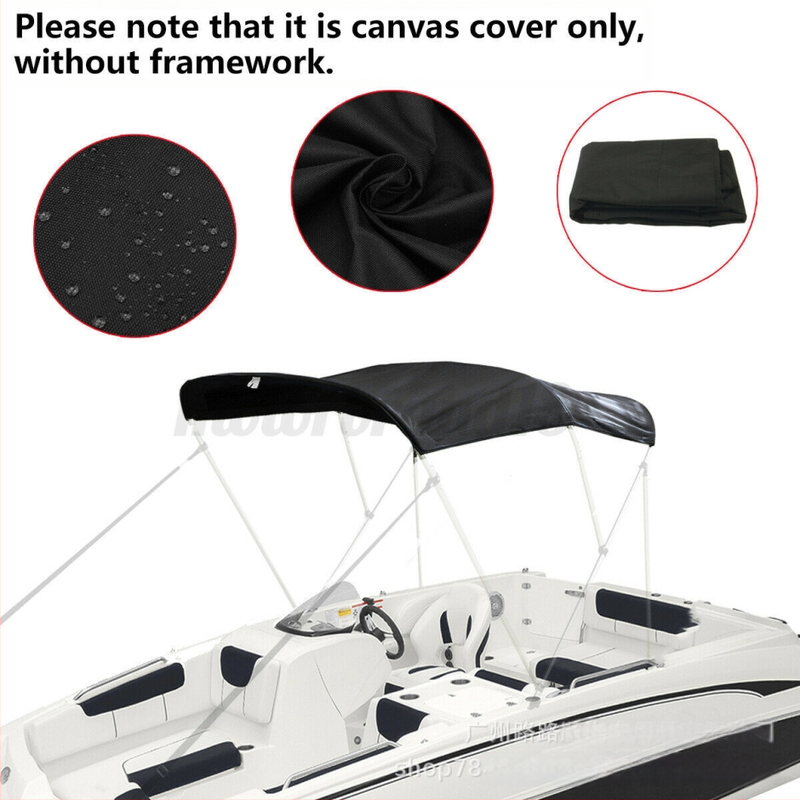 600D jachtos uždangalas, nuo saulės, valties uždangalų komplektas, jachtos lubų laikiklis, Oksfordo audinio, atsparus lietui, vandeniui uždangalas