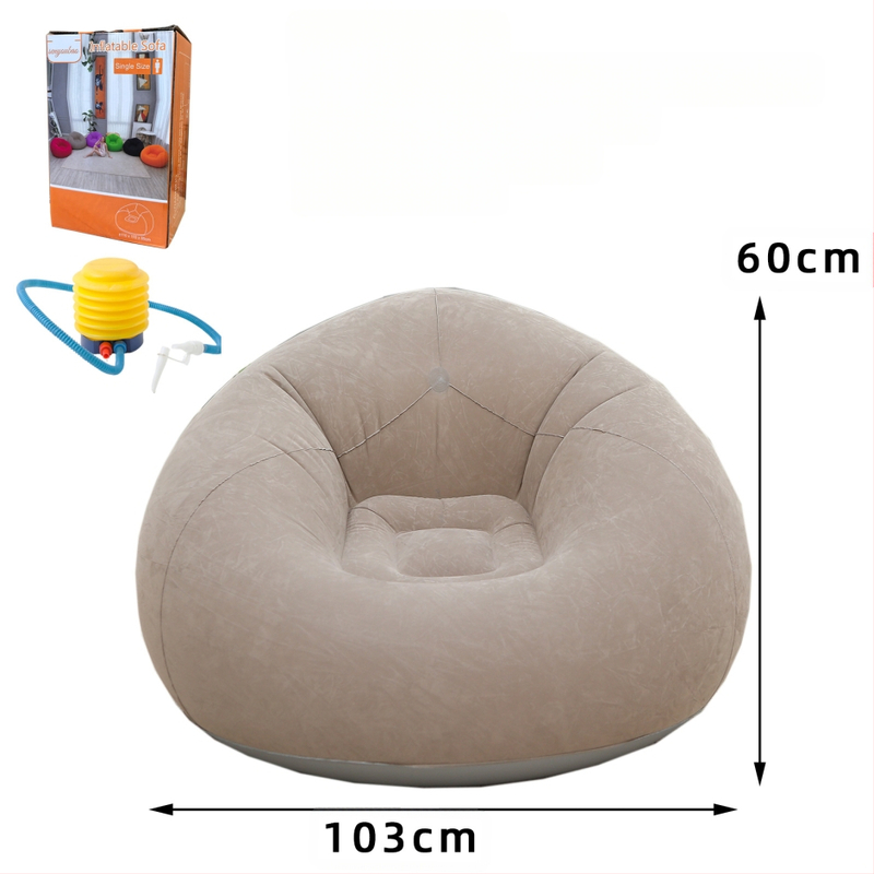 Pripučiama tingi sofa, oro tiekimo vamzdis, tarpvalstybinis, karštas išpardavimas, suaugusiųjų pripučiama sofa, sulankstoma sferinė sofa, pripučiama pupelių maišas