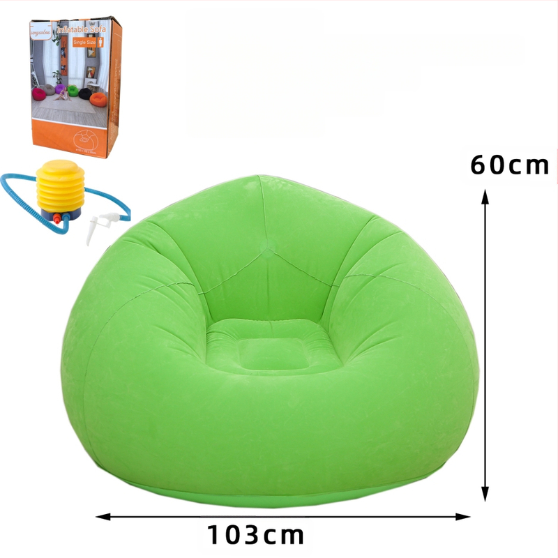 Pripučiama tingi sofa, oro tiekimo vamzdis, tarpvalstybinis, karštas išpardavimas, suaugusiųjų pripučiama sofa, sulankstoma sferinė sofa, pripučiama pupelių maišas