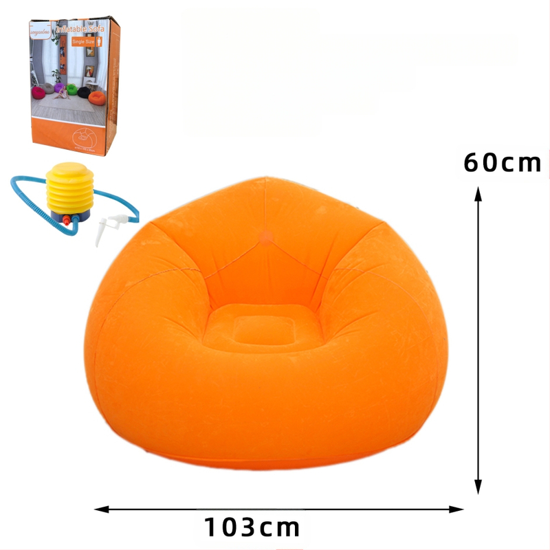 Pripučiama tingi sofa, oro tiekimo vamzdis, tarpvalstybinis, karštas išpardavimas, suaugusiųjų pripučiama sofa, sulankstoma sferinė sofa, pripučiama pupelių maišas