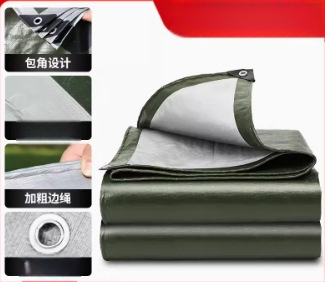 Tasuta saatmine õues paksendatud vihmakindel veekindel riie veekindel päikesekaitsekreem värviline riba päikesevari varikatus plastist varikatuse riidest päikesevari