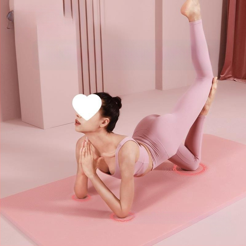 Gyári közvetlen értékesítésű táncszőnyeg csúszásgátló szőnyeg ütéscsillapító gyári otthoni jógaszőnyeg vastagított jógaszőnyeg kiszélesített sport közvetlen értékesítés