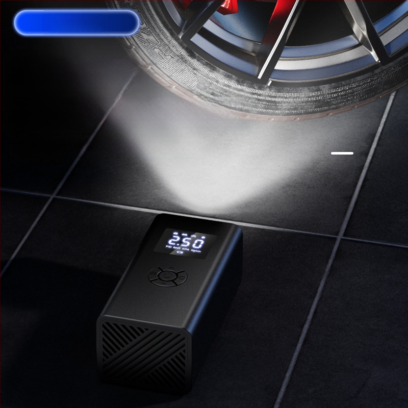 Piiriülene traadita auto õhupump kaheotstarbeline digitaalne ekraan kaasaskantav universaalne nutikas auto jalgratta rehvipump