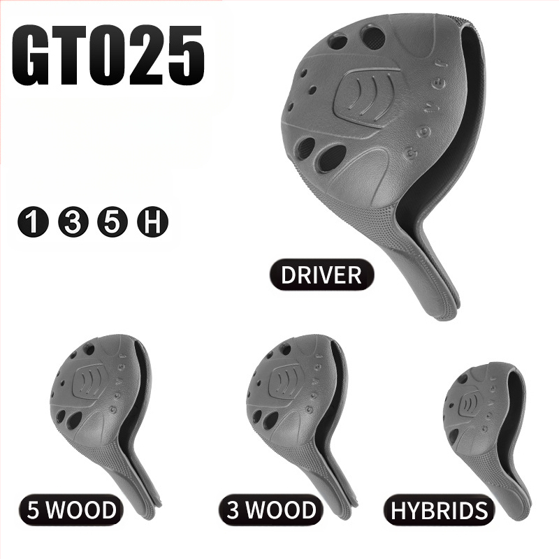 PGM gyári közvetlen szállítású golfütőfej-huzat egyszerű és kényelmes, mosható ütőfej-huzat