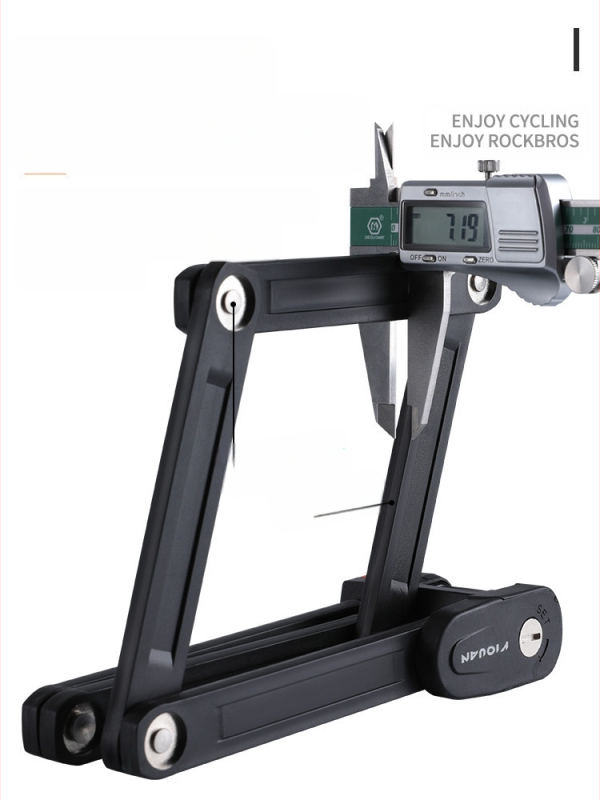 Jalgratta vargusvastane kokkupandav lukk Mägiratta veekindel roostevastane legeerterasest neljakohaline koodlukk Maanteeratta sõiduvarustus