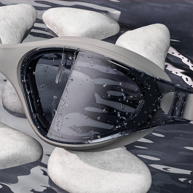 Plaukimo akiniai HD nerasojantys ir vandeniui atsparūs moteriški plaukimo akiniai trumparegystės plaukimo akiniai vyrų plaukimo profesionali įranga