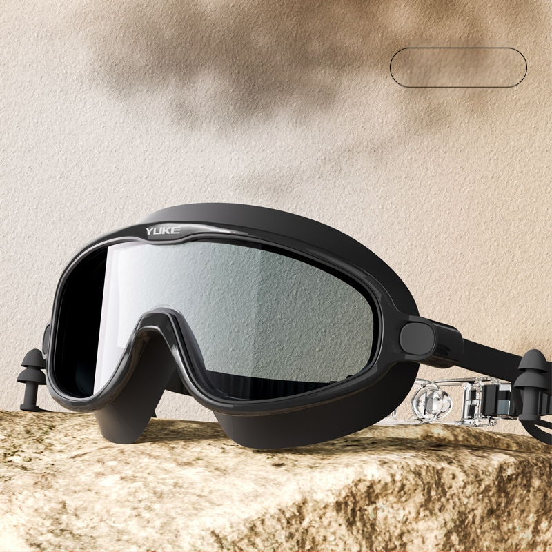 Plaukimo akiniai HD nerasojantys ir vandeniui atsparūs moteriški plaukimo akiniai trumparegystės plaukimo akiniai vyrų plaukimo profesionali įranga