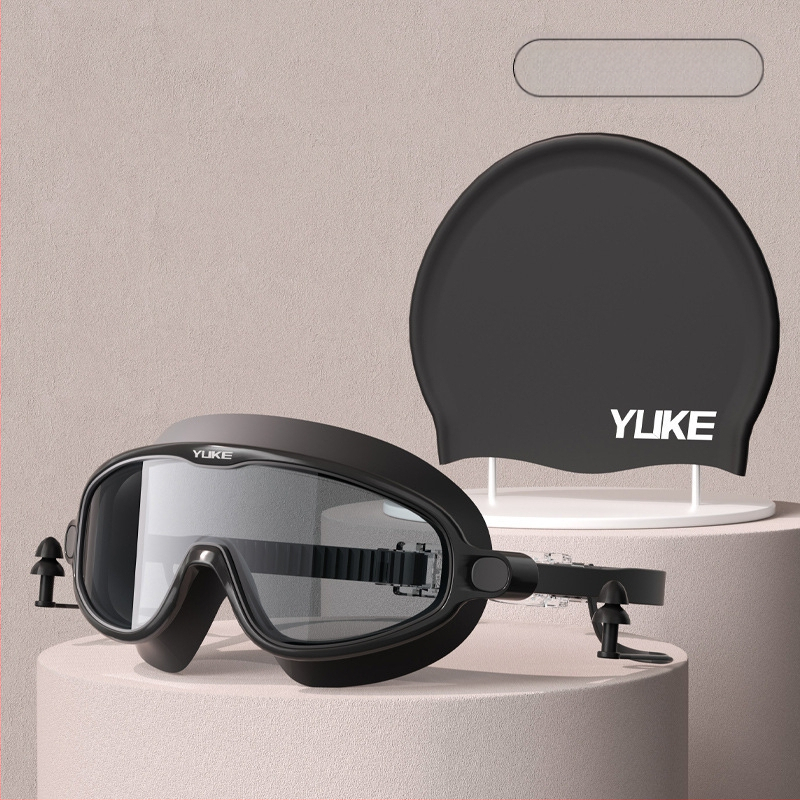 Plaukimo akiniai HD nerasojantys ir vandeniui atsparūs moteriški plaukimo akiniai trumparegystės plaukimo akiniai vyrų plaukimo profesionali įranga