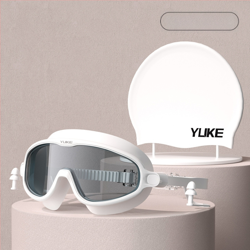 Plaukimo akiniai HD nerasojantys ir vandeniui atsparūs moteriški plaukimo akiniai trumparegystės plaukimo akiniai vyrų plaukimo profesionali įranga