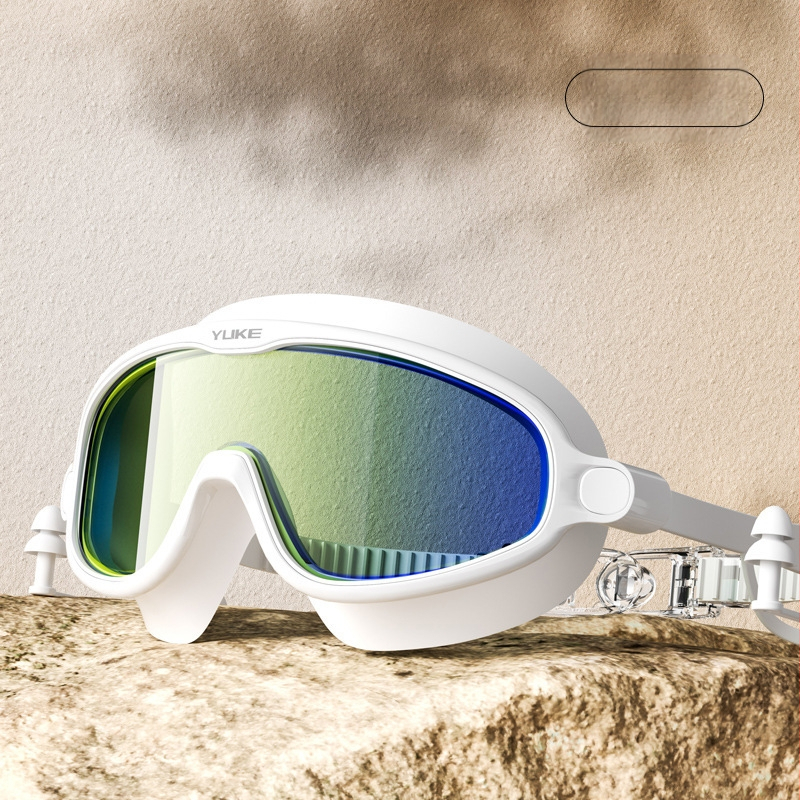 Plaukimo akiniai HD nerasojantys ir vandeniui atsparūs moteriški plaukimo akiniai trumparegystės plaukimo akiniai vyrų plaukimo profesionali įranga