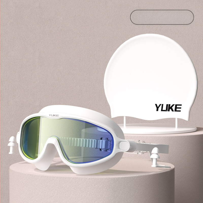 Plaukimo akiniai HD nerasojantys ir vandeniui atsparūs moteriški plaukimo akiniai trumparegystės plaukimo akiniai vyrų plaukimo profesionali įranga