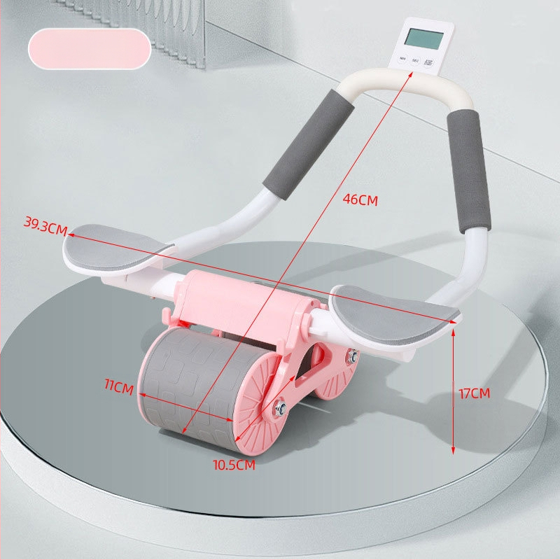 Piiriülene kõhulihaste terviseratas automaatne tagasilöögirull kõhulihaste treenimiseks meeste ja naiste kodumajapidamises kasutatavate küünarnuki tugirullide tootjad hulgimüük