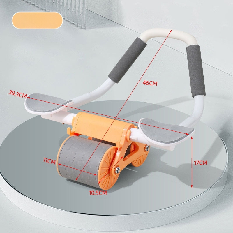 Piiriülene kõhulihaste terviseratas automaatne tagasilöögirull kõhulihaste treenimiseks meeste ja naiste kodumajapidamises kasutatavate küünarnuki tugirullide tootjad hulgimüük