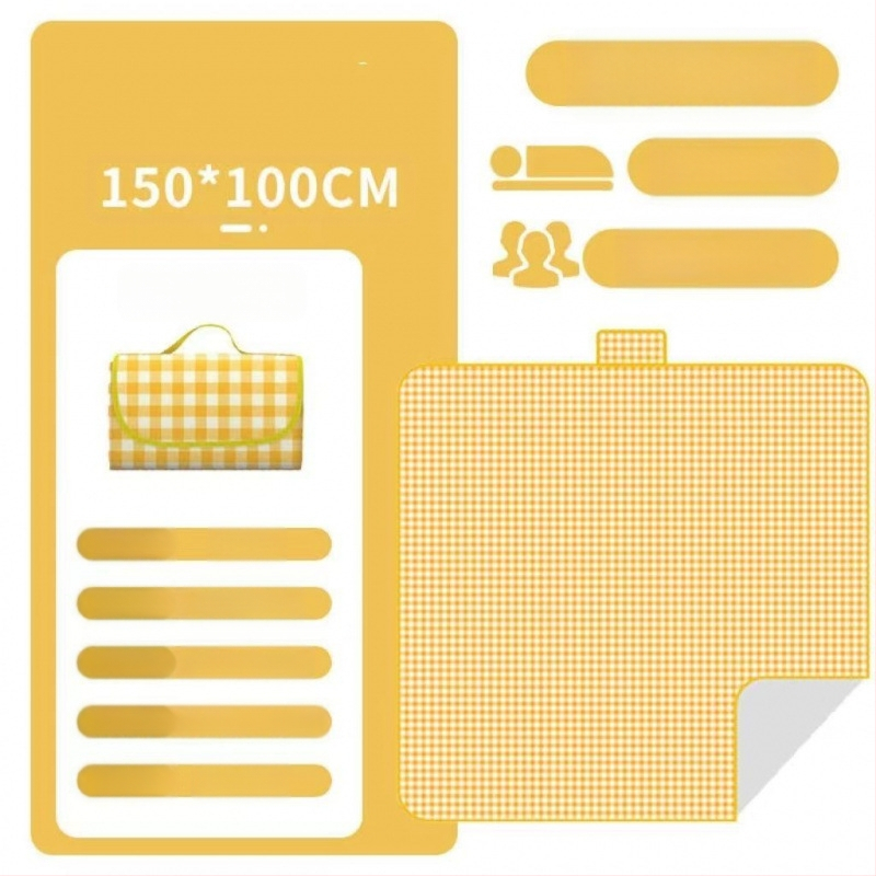 piknikumatt niiskuskindel matt paksendatud õues kasutatav piknikuriie, telkimiseks mõeldud veekindel padi kaasaskantav niiskuskindel riidest telk, kokkupandav