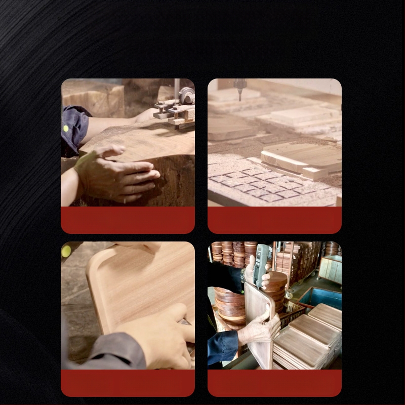 [Head kaubad rangelt valitud] Jaapani akaatsia puidust taldrik puidust kandik ümmargune loominguline kuivatatud puuviljade taldrik puidust taldrik