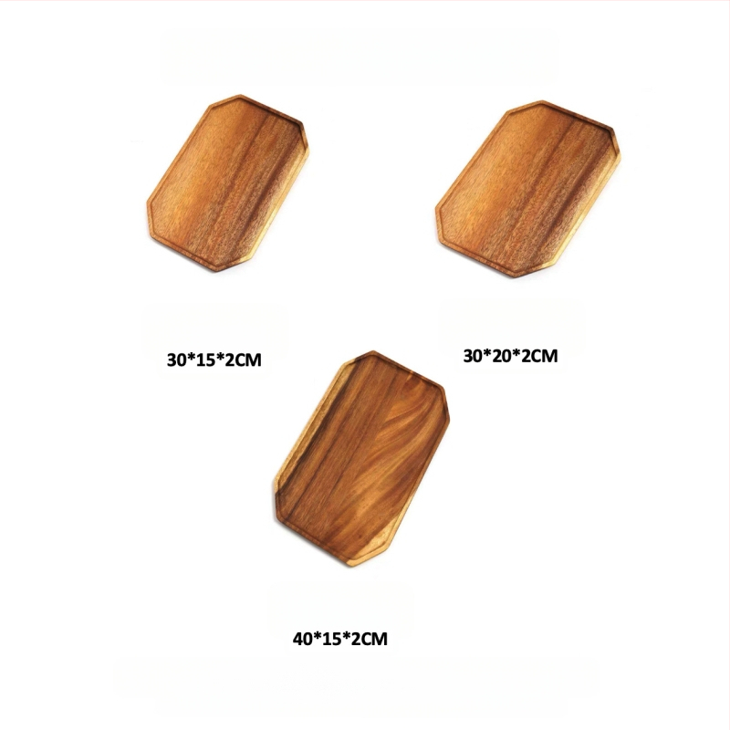 [Head kaubad rangelt valitud] Jaapani akaatsia puidust taldrik puidust kandik ümmargune loominguline kuivatatud puuviljade taldrik puidust taldrik