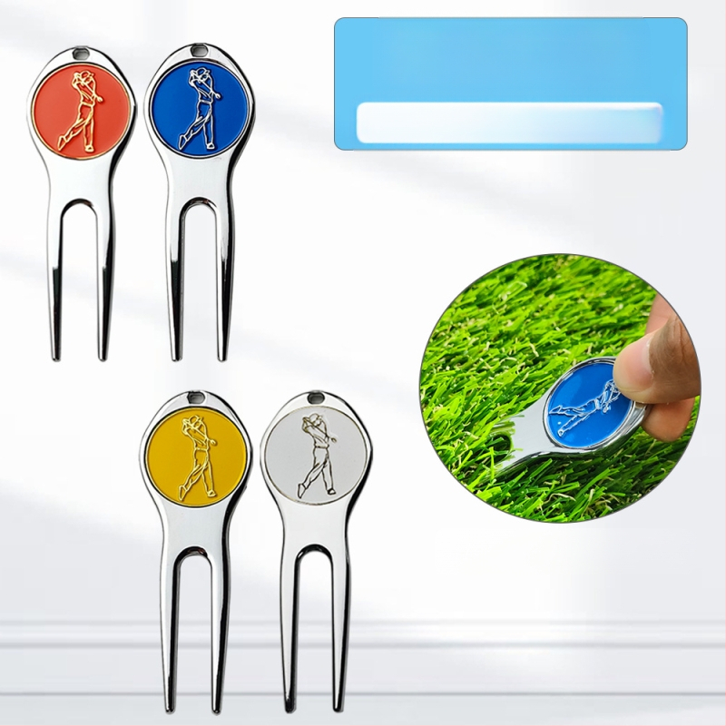 Golf zöld villa fém vasgolyó pozíciójelző multifunkcionális villa cink ötvözet fém villa kiegészítők kellékek