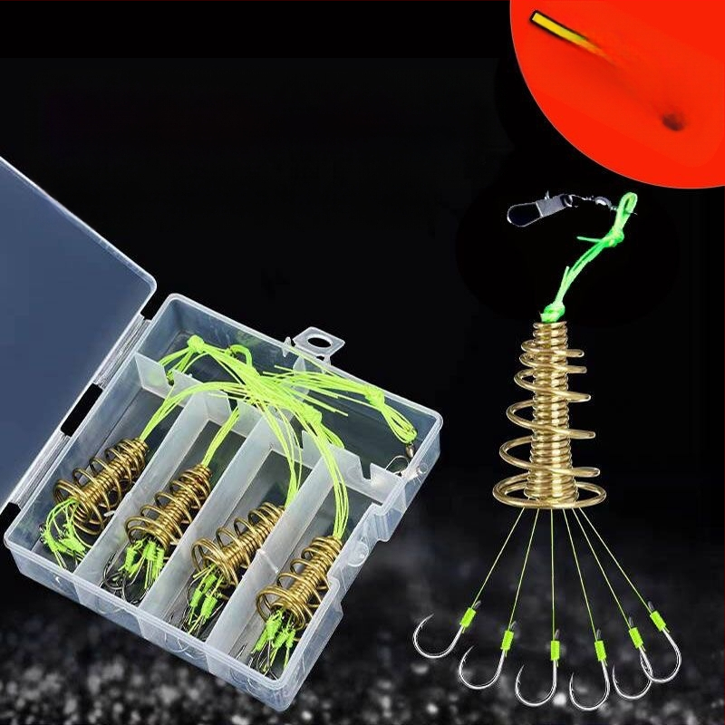 Apsauginis nuo kabėjimo dugno sprogimo kabliukas, apsaugantis nuo įbrėžimų, Ishini meškerės kabliukas, mėtymo meškerė, jūros meškerės žvejybos grupinės žvejybos artefaktas, didelis spyruoklinis bombos kabliukas