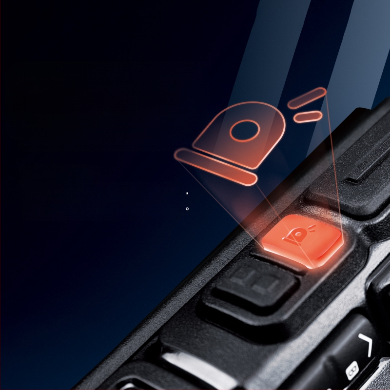 Kommertskasutuseks mõeldud professionaalne VHF kukkumiskindel pihuarvuti suure võimsusega, mürasummutav, insenerikommunikatsiooniks, ohutuse tagamiseks ja kaitseks