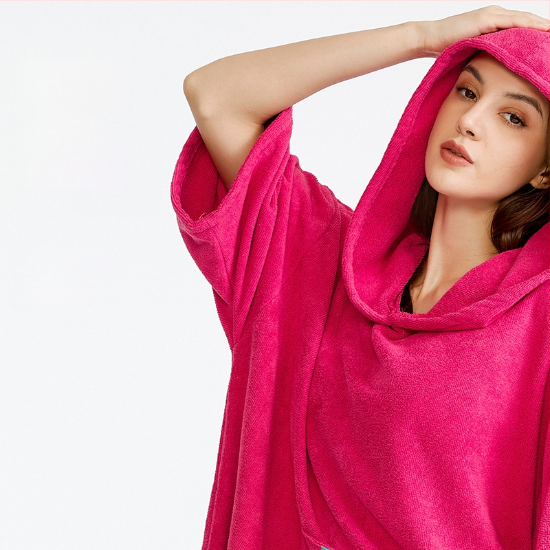 Mikropluošto rankšluostis, chalatas, suaugusiųjų sugeriantis chalatas, nešiojamas gobtuvas, vonios rankšluostis, maudymosi, nardymo, šilto paplūdimio rankšluosčio