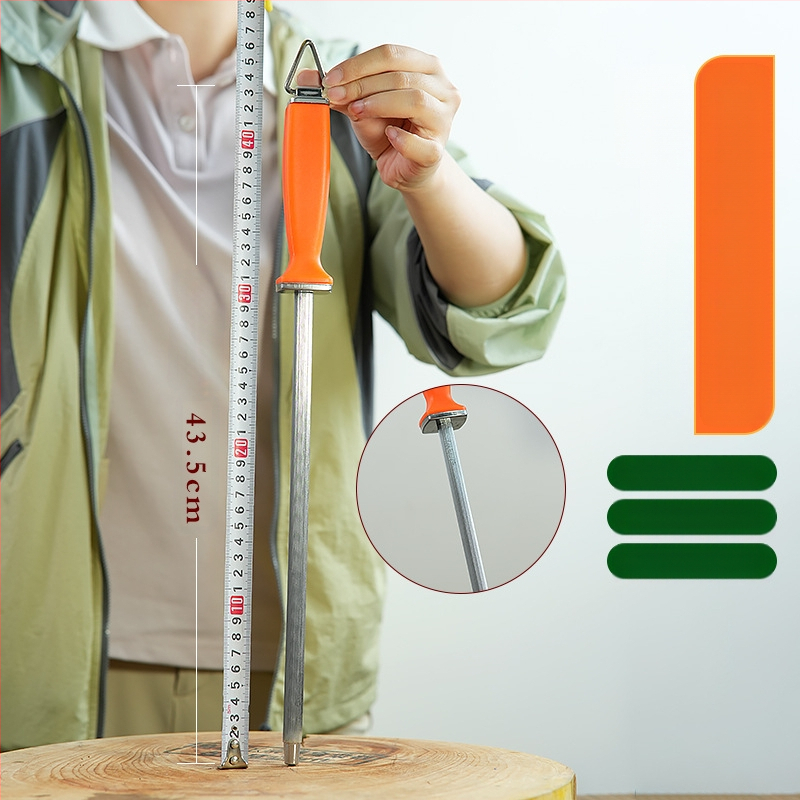 Didelio kietumo profesionalus patvarus peilių šlifavimo strypas buitinėms daugiafunkcinėms žirklėms virtuvės peilių laikymo lentynėlė