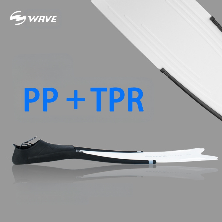 Vyrų ir moterų nardymo su vamzdeliu plaukmenys laisvajam nardymui PP plaukmenys žvejybai ir medžioklei Ilgi plaukmenys Patogūs, lankstūs ir lengvi, ilgi plaukimo plaukmenys