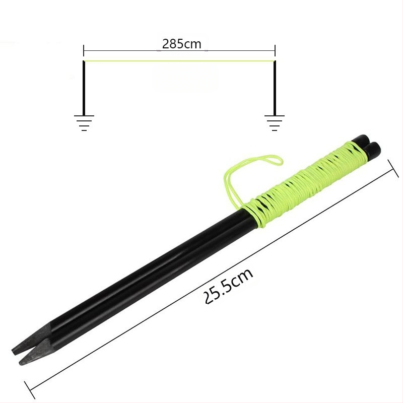 Tiesioginio pardavimo gamykloje golfo puttavimo treniruoklis pagalbinei golfo traukimo virvei kalibruoti ir lygiuoti.